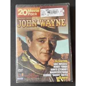 John Wayne 20 Movie Pack (4 Disc Pack) (DVD, 2005, 4-Disc Set)